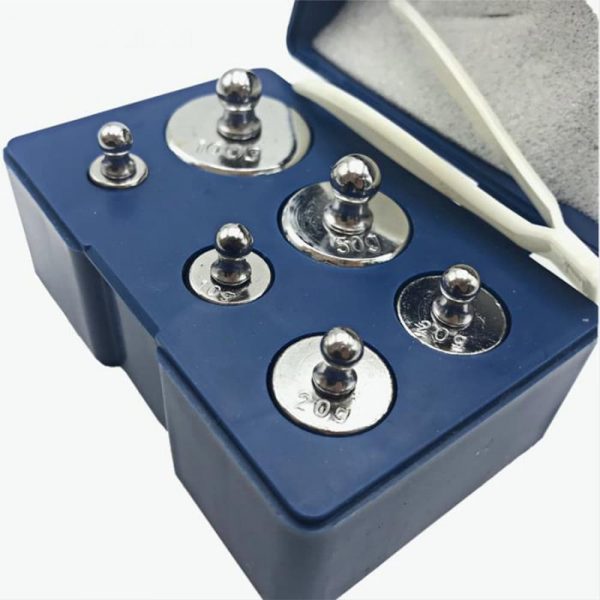 6pcs Precision Calibration Scale Weight Set