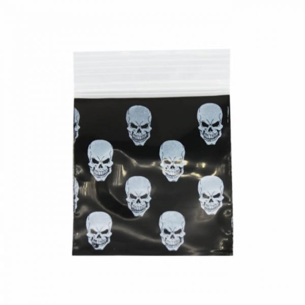 Black Skull Bag 51mm x 51mm