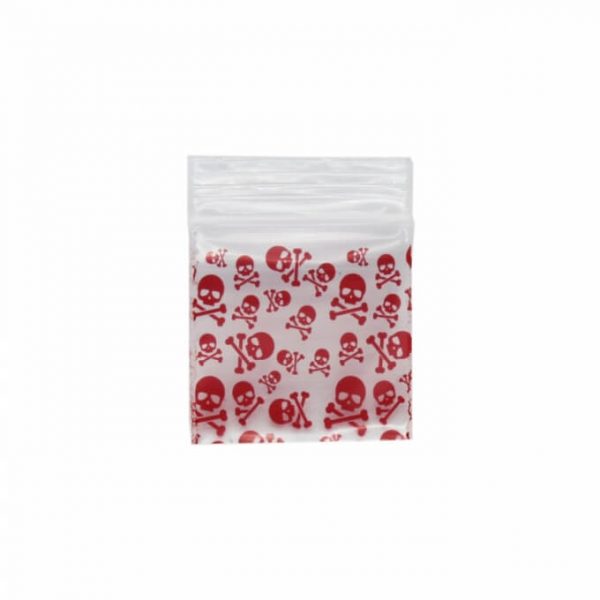 Red Skull Bag 32mm x 32mm