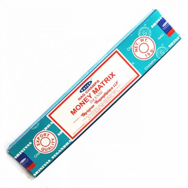 Satya Nag Champa Money Matrix Incense 15g