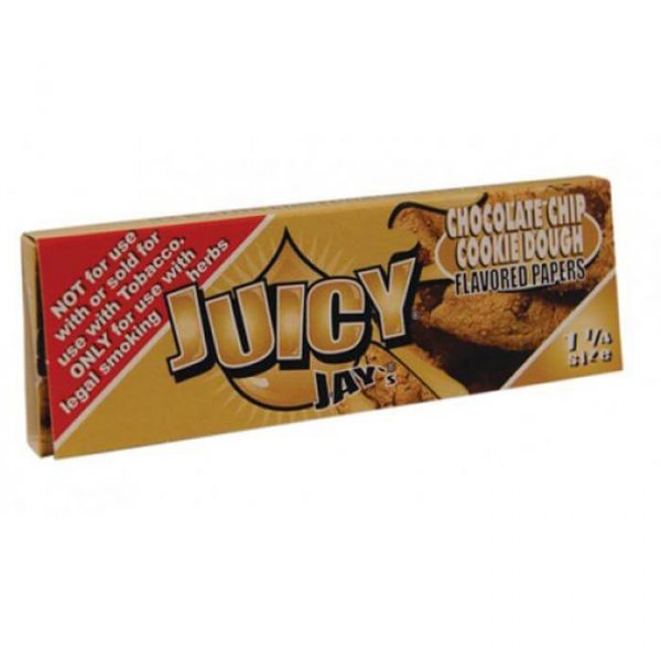 Juicy Jays Chocolate Chip Cookie Dough Flavoured Rolling Papers 1 1/4