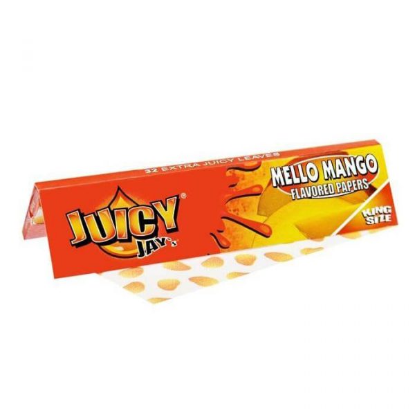 Juicy Jays Mello Mango Flavoured Rolling Papers King Size Slim