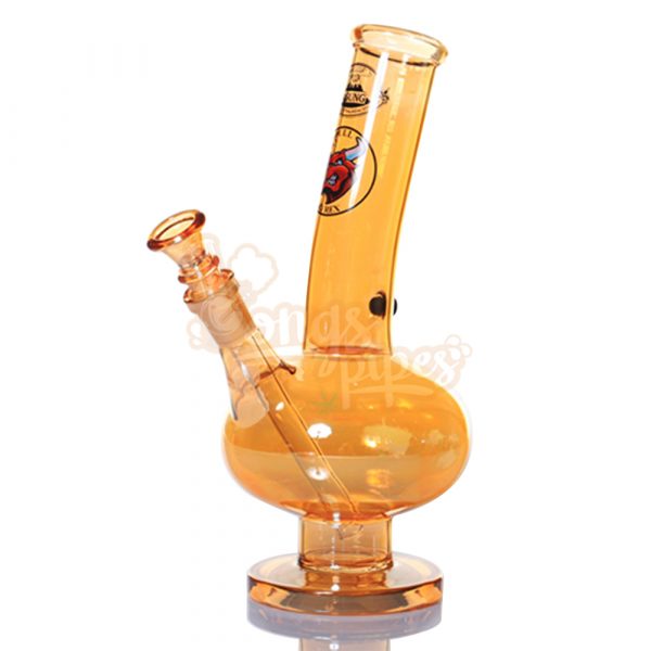 Agung Bubble Lustre Medium Bong Gold 25cm