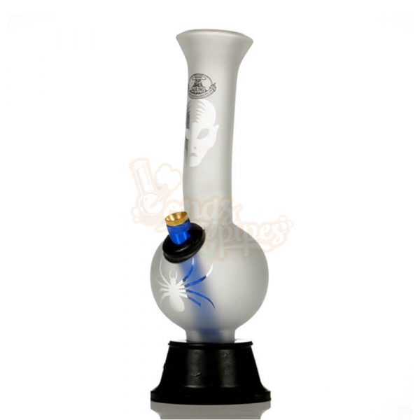 Agung Frosted Bubble Glass Bong 24cm