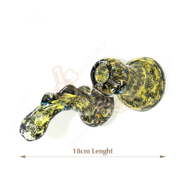 Agung Glass Pipe Erb Bubbler 7503 Size