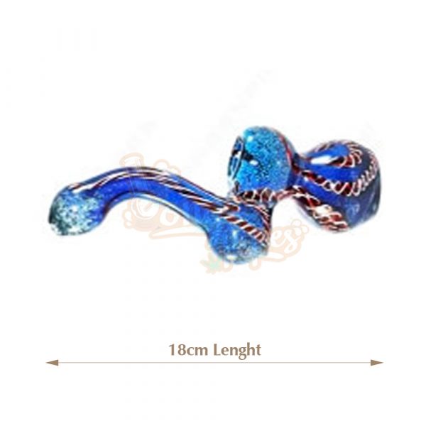 Agung Glass Pipe Erb Bubbler Size