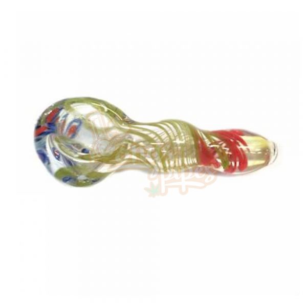 Agung Mini Blown Glass Dry Pipe C