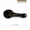 Agung Mini Blown Glass Dry Pipe F Size