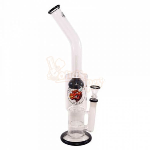 Agung Percolator Full Glass Bong 38cm