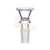 Agung Small Glass Cone 14mm White