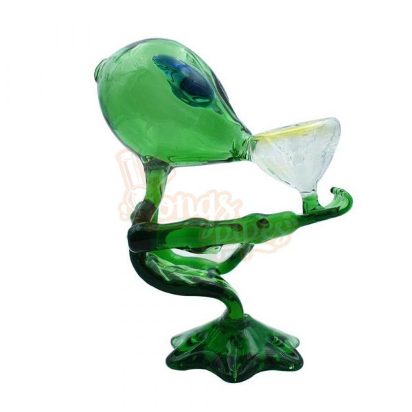 Alien Dry Pipe Green 15cm