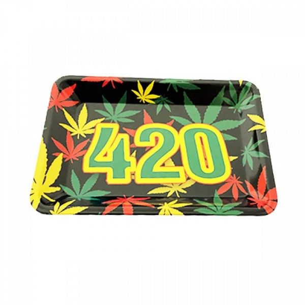 Rasta 420 Rolling Metal Tray