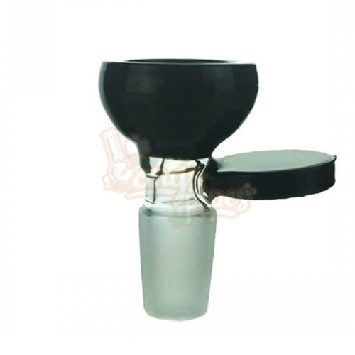 Black Round Male Cone Piece With Holder 19mm