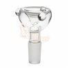 Bubble Glass Cone Piece 14mm Clear