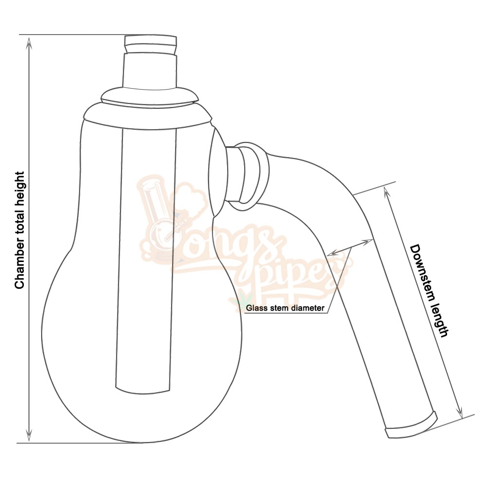 How to determine the suitable size of the chamber for your bong?