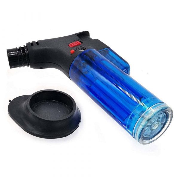 TRIO Clear Stand Up Blow Torch Jet Lighter