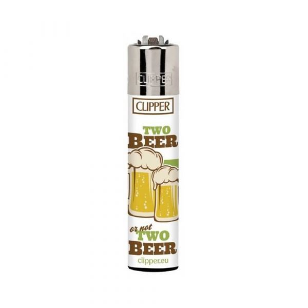 Clipper Refillable Gas Beer Large Green