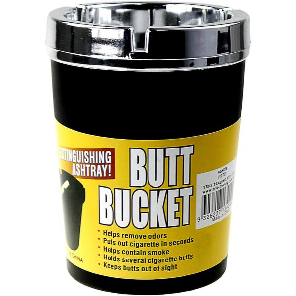 Small Butt Bucket Silver Lid