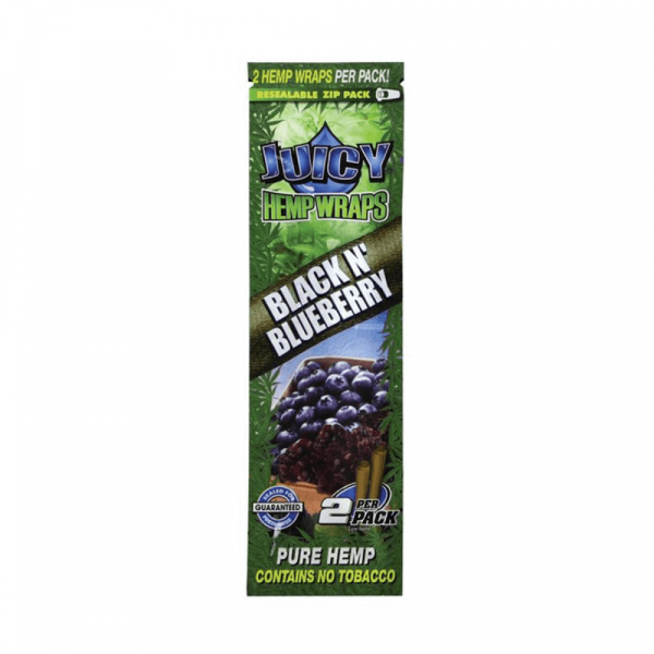 Juicy Hemp Wraps Black N Blueberry