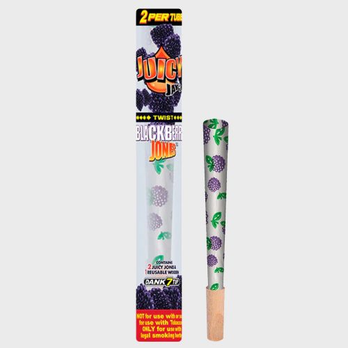 Juicy Jays Blackberry Pre-Rolled Flavoured Cones