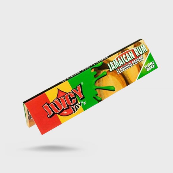 Juicy Jays Flavored Papers King Size Slim Jamaica Rum