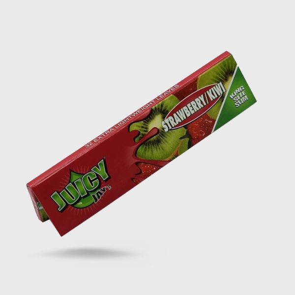 Juicy Jays Flavored Papers King Size Slim Strawberry Kiwi