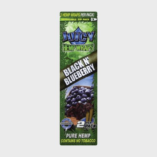 Juicy Hemp Wraps Black N' Blueberry