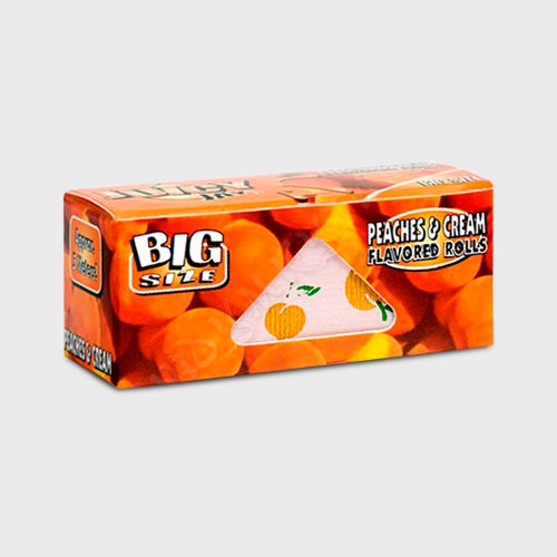 Juicy Jays Peaches & Cream Flavored Rolls Big Size 5 meters