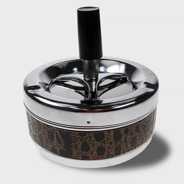 Medium Metal Spinning Ashtray 50mm