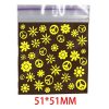 Hippie Printed Bag 51x51mm