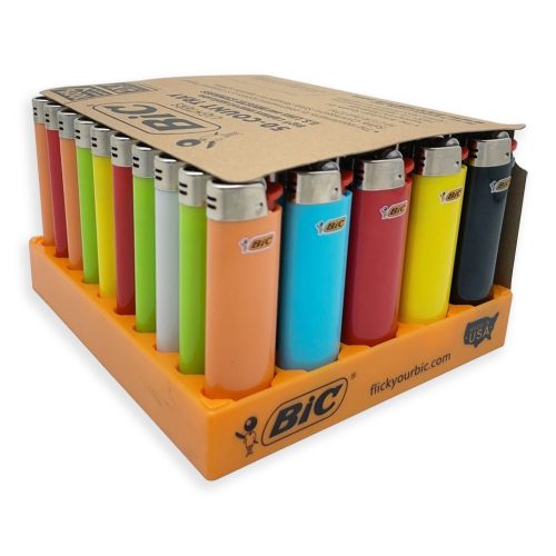 Pack 50X BiC Disposable Child Guard Lighter Large