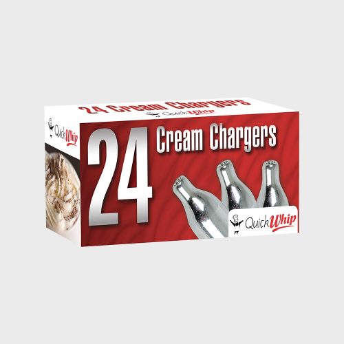 QuickWhip Cream Chargers 8g Pack 24X