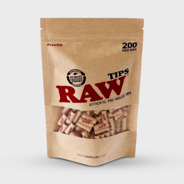 RAW Authentic Pre-Rolled Tips