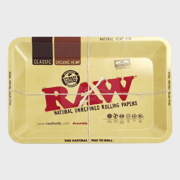 RAW Classic Metal Rolling Tray 18x13 cm