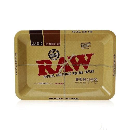 RAW classic rolling tray size small 11x7 inches