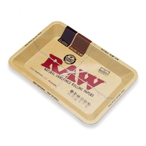 RAW classic rolling tray size small 11x7 inches