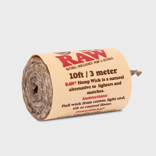 RAW Hemp Wick Natural Unbleached Hemp & Beeswax 10ft - 3 meter