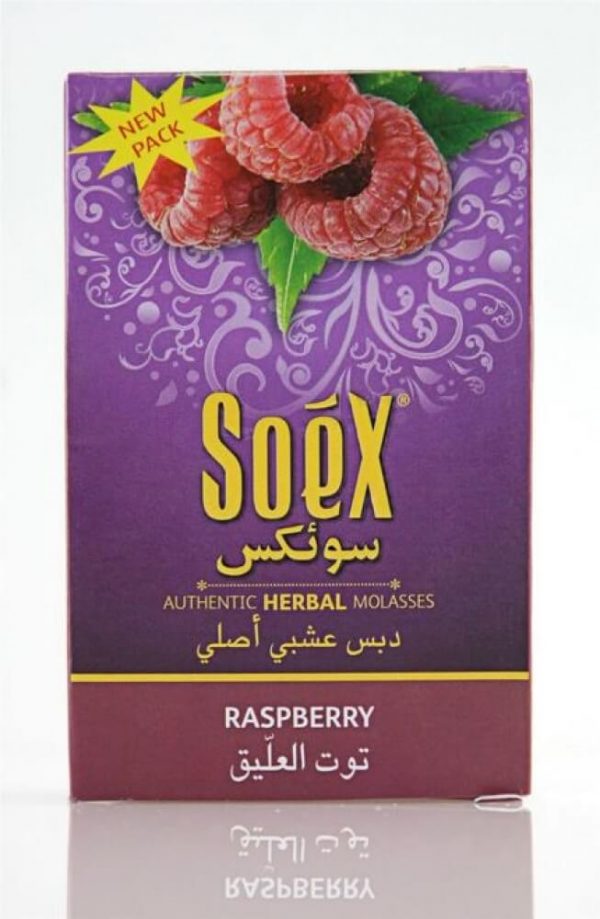 Soex Shisha Herbal Molasses Raspberry 50g