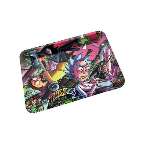 Rick and Morty Galaxy Rolling Metal Tray