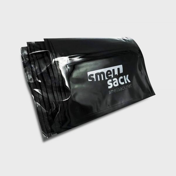 Smellsack Double Zipper Smell Proof Bags 10x8 cm