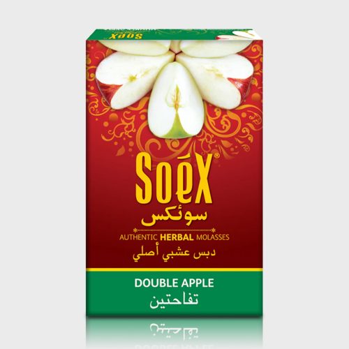 Soex Shisha Herbal Molasses Double Apple 50g