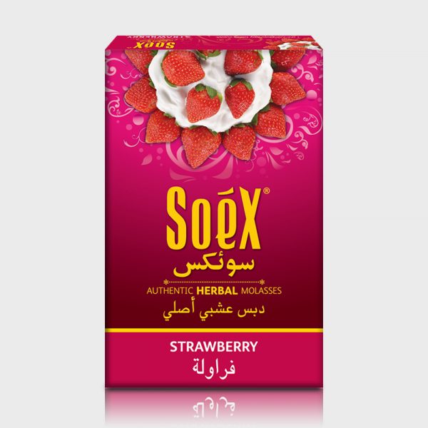 Soex Shisha Herbal Molasses Strawberry 50g