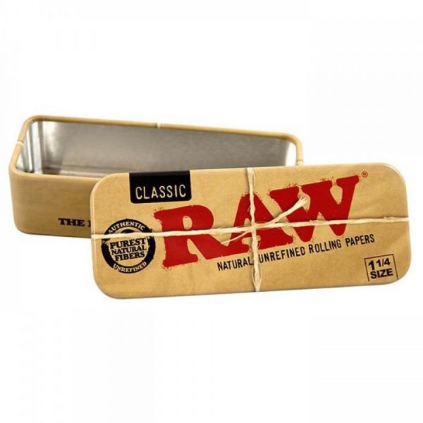 Raw ROLL CADDY Metal Tin 1.25