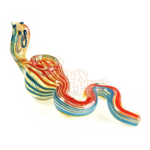 3G Cobra Glass Pipe 13cm