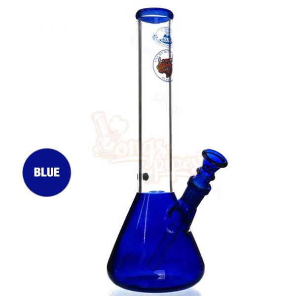 Agung Bong Bright Beaker Size Large 30cm Blue