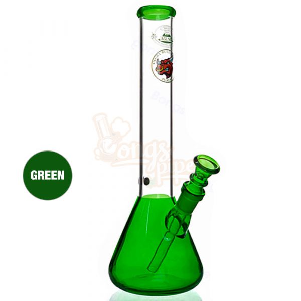 Agung Bong Bright Beaker Size Large 30cm Green