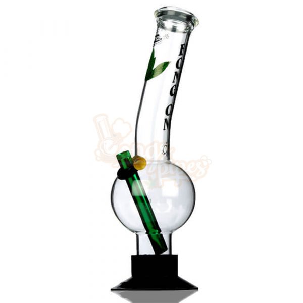 Agung Cheech Leaf BONG ON Glass Bong 32cm