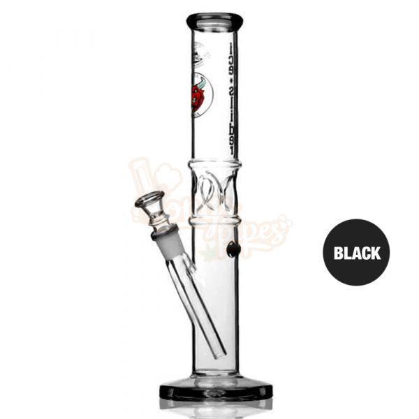 Agung Ice Slider Full Glass Bong 33cm Black