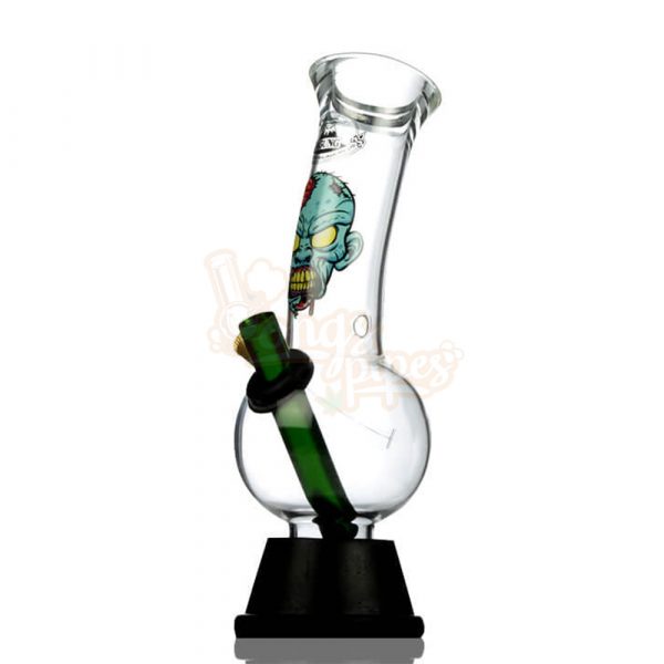 Agung Old Faithfull Glass Bong 24cm Zombie