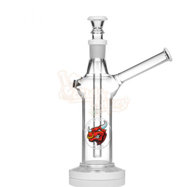 Agung Side Slider Bong 24cm White